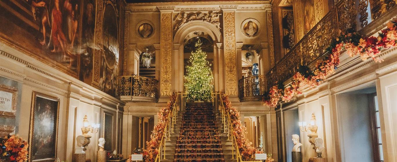Chatsworth House at Christmas