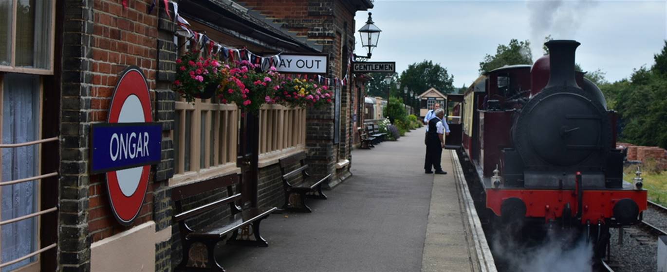 Epping Ongar Railway with Fish & Chips